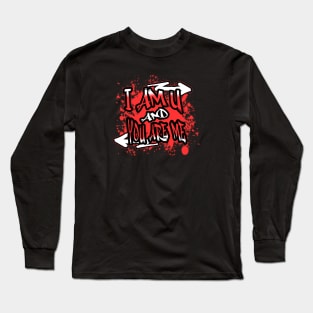 I AM YOU AND YOU ARE ME-red Long Sleeve T-Shirt